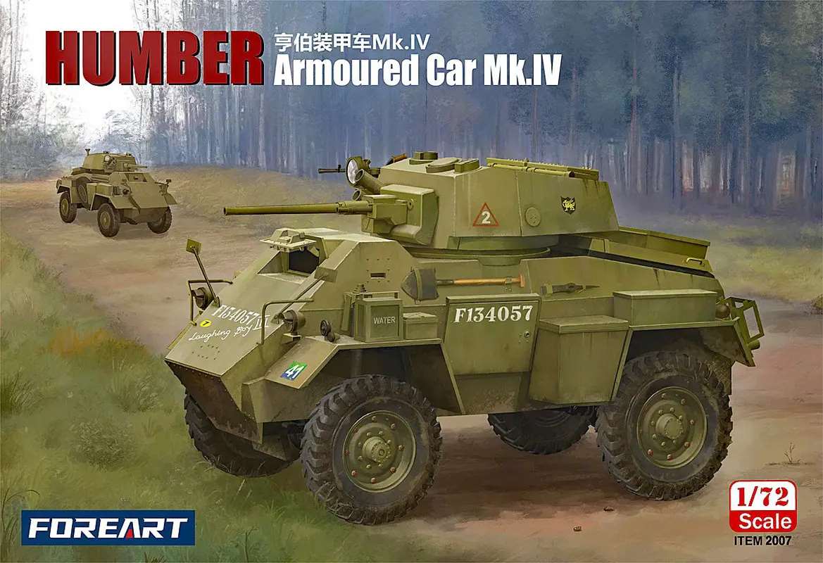 2007  техника и вооружение  Humber Armoured Car Mk. IV  (1:72)