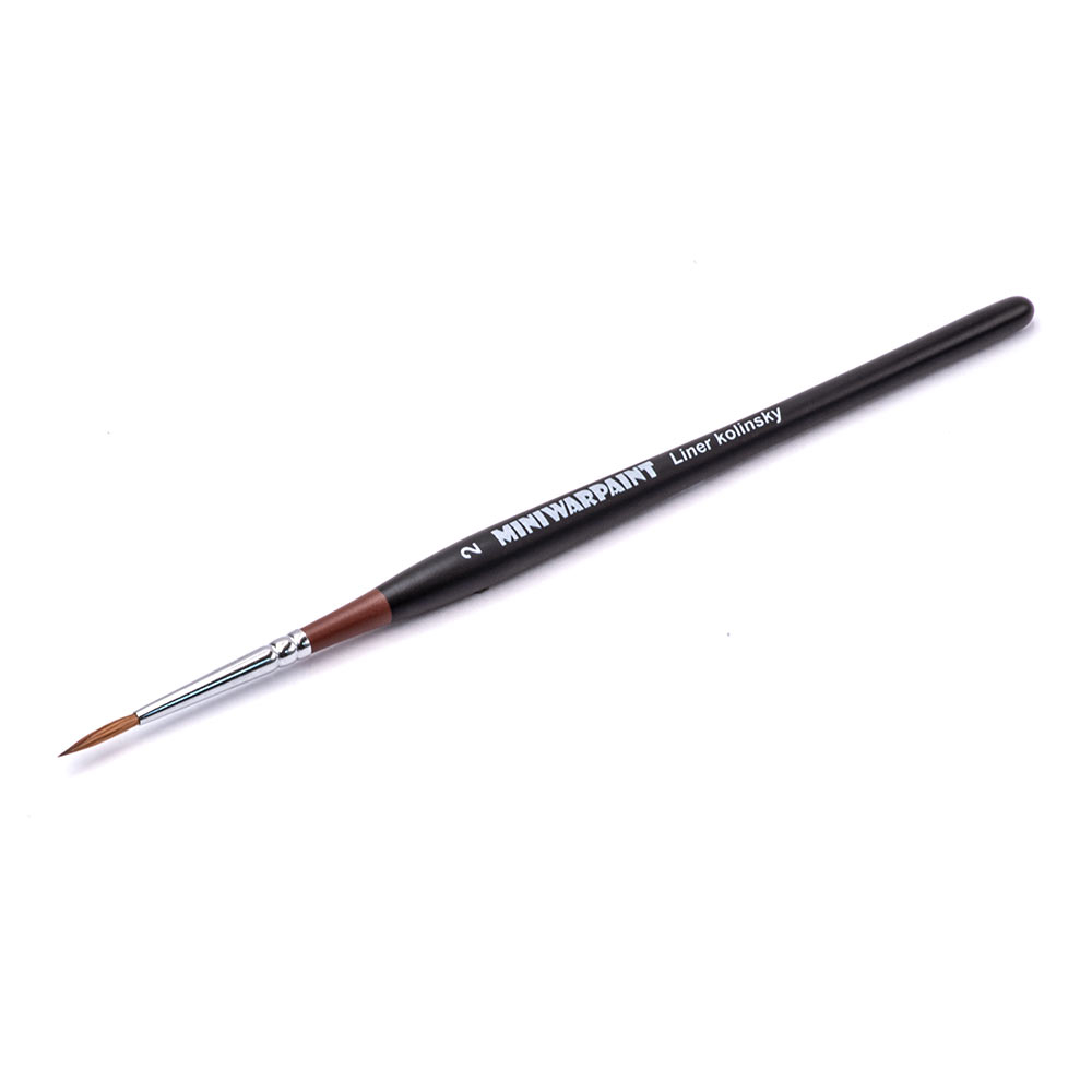 T-032  кисти  Кисть MiniWarPaint серии Liner №2