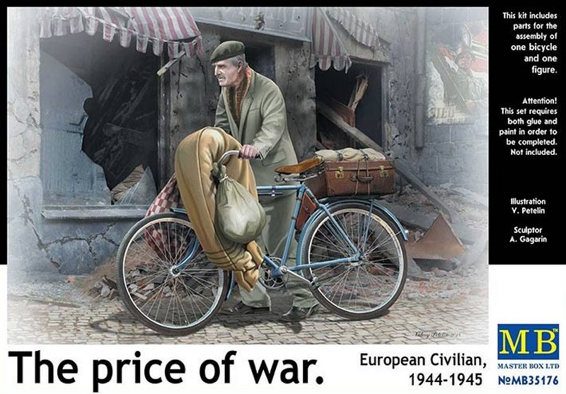 MB35176  фигуры  «Цена войны ». Европейский гражданский , 1944-1945   (1:35)