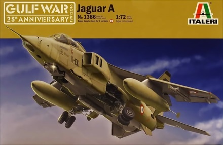 1386  авиация  GULF WAR Jaguar A  (1:72)