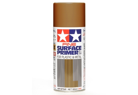 87160  грунтовки/шпатлевки  Грунтовка  Fine Surface Primer L (Oxide Red) 180мл