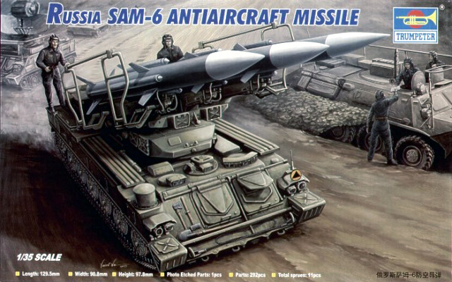 00361  техника и вооружение  ЗРК SAM-6 Antiaircraft Missile  (1:35)