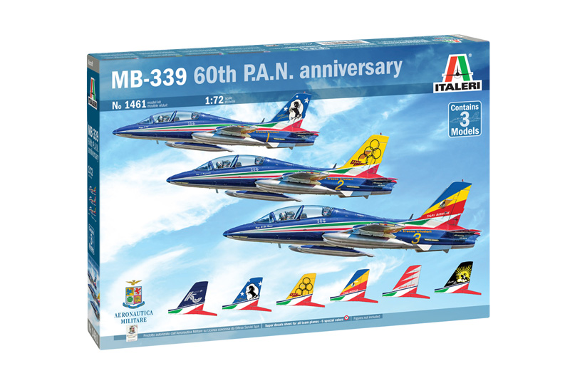 1461  авиация  MB-339 60th P.A.N. anniversary  (1:72)