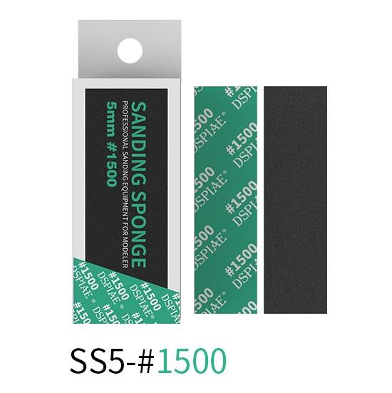 SS5-1500  ручной инструмент  Наждачная бумага 5 мм #1500 (5 шт.)
