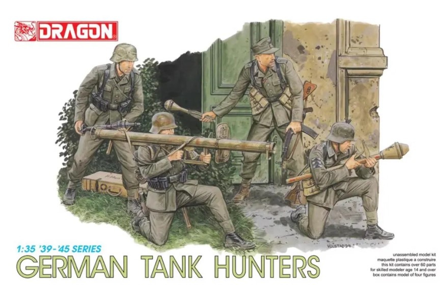 6034  фигуры  German Tank Hunters  (1:35)