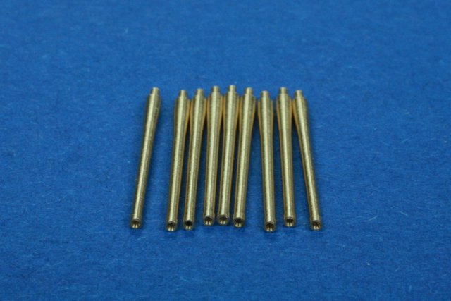 350L09  металлические стволы  Комплект стволов French gun barrels  (1:350)
