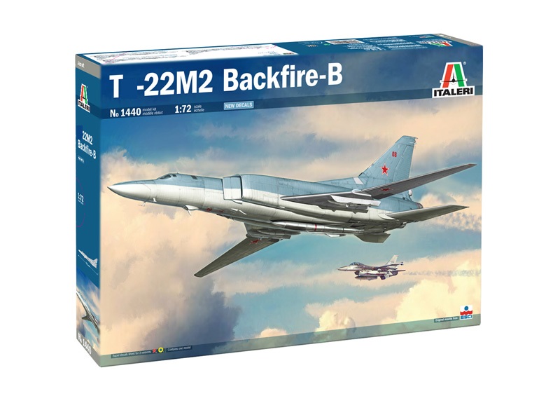 1440  авиация  T-22M2 Backfire-B  (1:72)