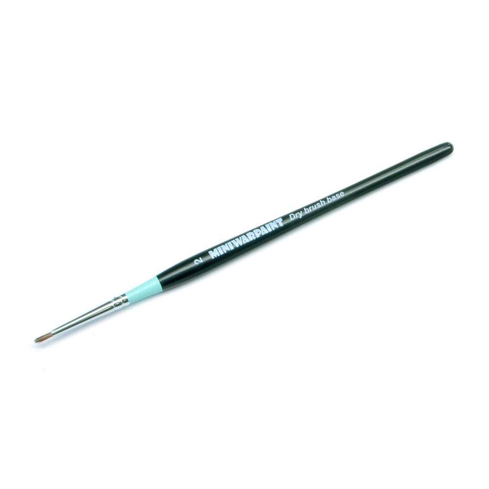 T-033  кисти  Кисть MiniWarPaint Drybrush Base №2