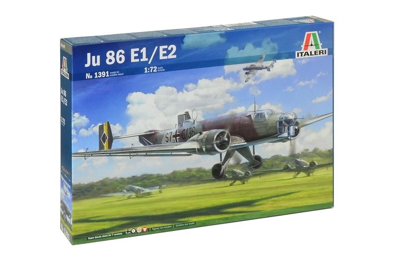 1391  авиация  JU 86 E1/E2  (1:72)