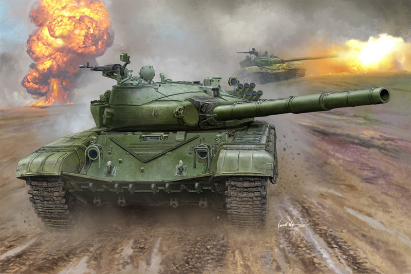 00924  техника и вооружение  Russian Танк 72B MBT  (1:16)