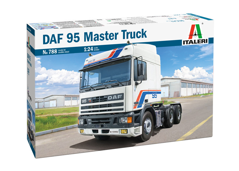 0788  автомобили и мотоциклы  DAF 95 Master Truck  (1:24)