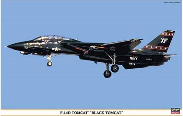 09867  авиация  F-14D Tomcat 'Black Tomcat'  (1:48)