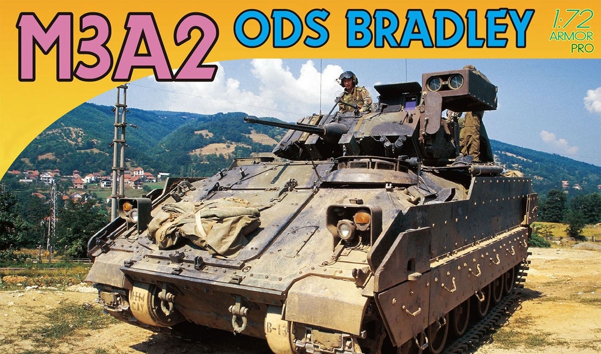 7413  техника и вооружение  M3A2 ODS Bradley  (1:72)