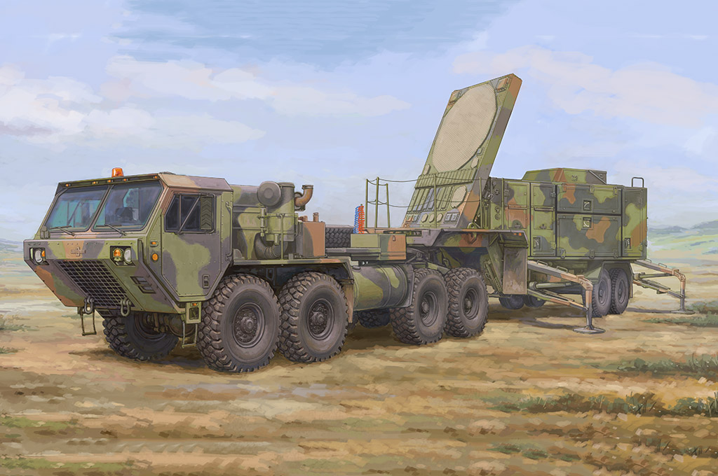 07159  техника и вооружение  MPQ-53 C-Band Tracking Radar  (1:72)