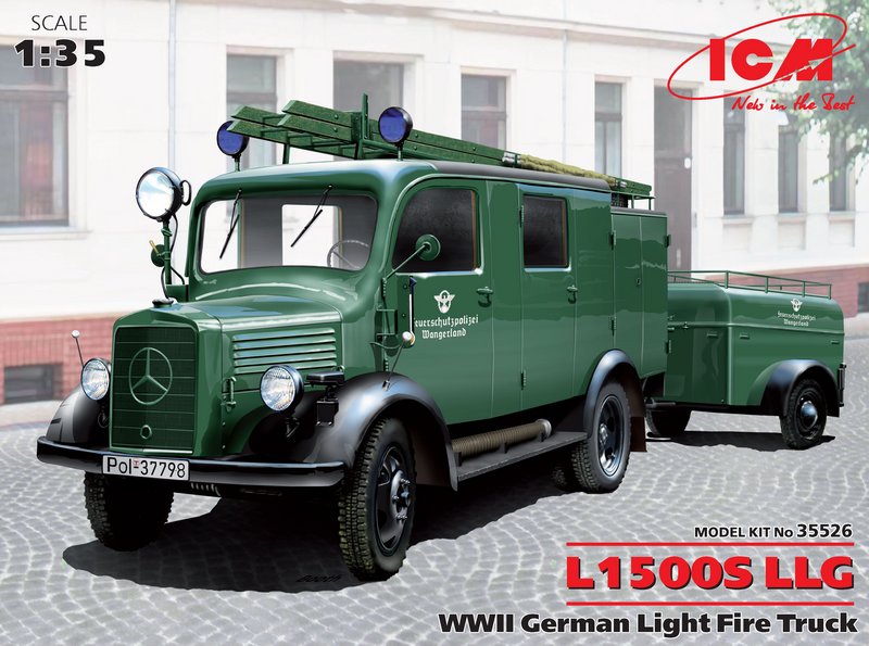 35526  техника и вооружение  L1500 LLG пожарный (1:35)