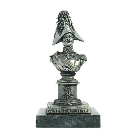 124 B  миниатюра  Бюст Александра 1