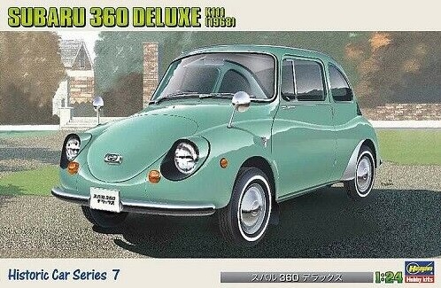 21207  автомобили и мотоциклы  Subaru 360 Deluxe K111 (1968)  (1:24)