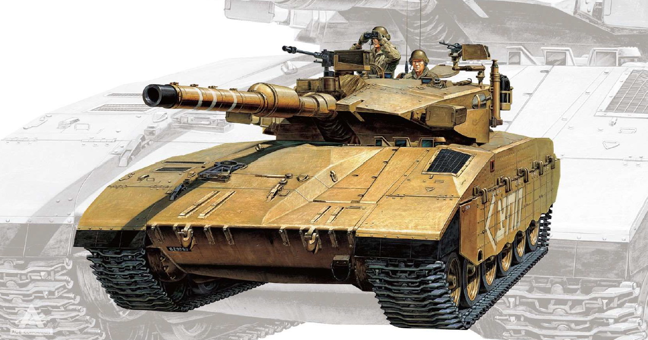 13429  техника и вооружение  Merkava Mk.III  (1:72)