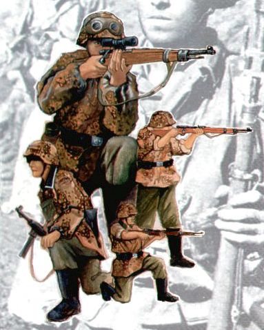 00403  фигуры  Motorized Regiment (Belgrade 1941)  (1:35)