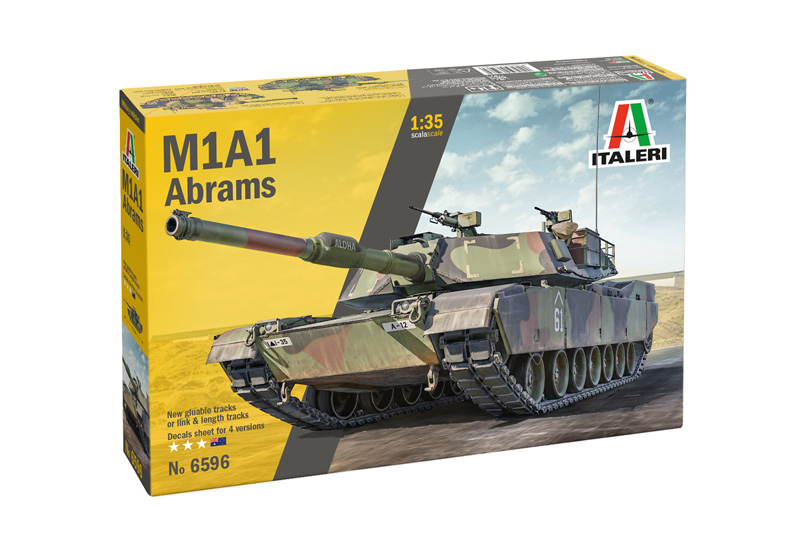 6596  техника и вооружение  M1A1 Abrams  (1:35)