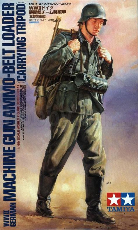 36311  фигуры  Немецкий пулемётчик (1:16)