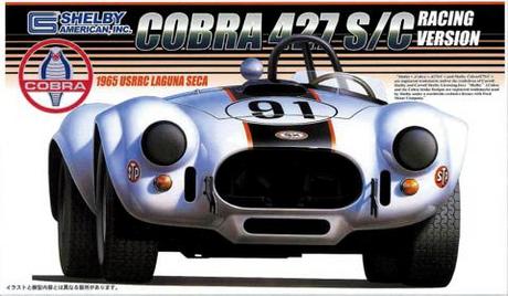 12671  автомобили и мотоциклы  Shelby Cobra 427 S/C Racing Version  (1:24)