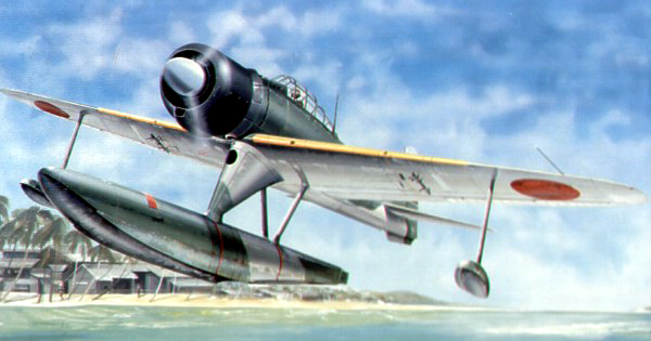 02410  авиация  Nakajima A6M2-N Rufe  (1:24)