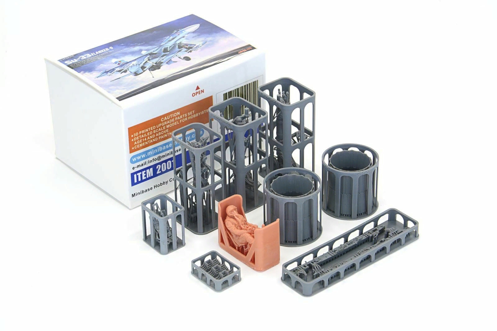 2001  дополнения из смолы  ОКБ Сухого-33 3D Printed Upgrade Set  (1:48)