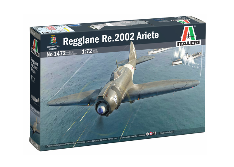 1472  авиация  Reggiane Re.2002 Ariete  (1:72)