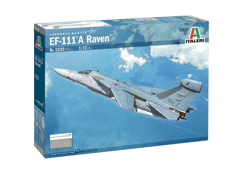 1235  авиация  EF-111 A Raven  (1:72)