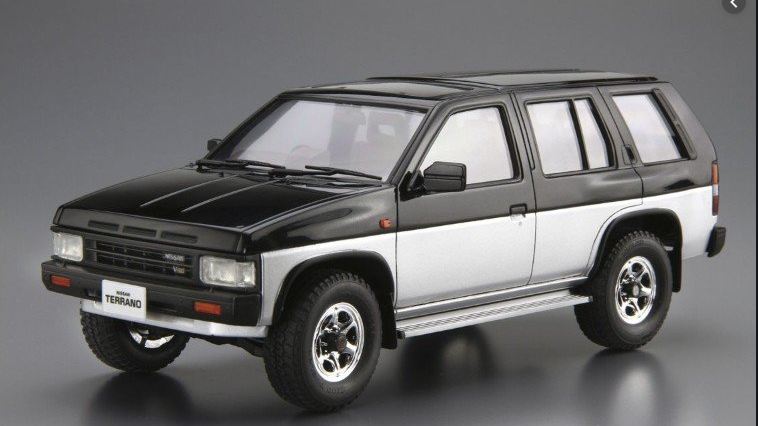 05708  автомобили и мотоциклы  Nissan Terrano V6-3000 R3M '91  (1:24)
