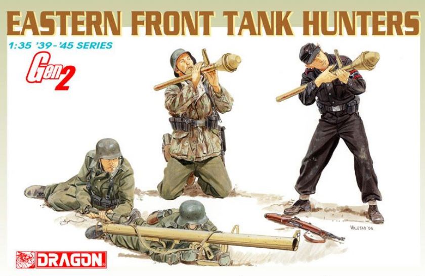 6279  фигуры  Eastern Front Tank Hunters (1:35)