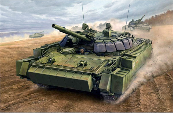 00365  техника и вооружение  БМП-3 с активной броней (1:35)