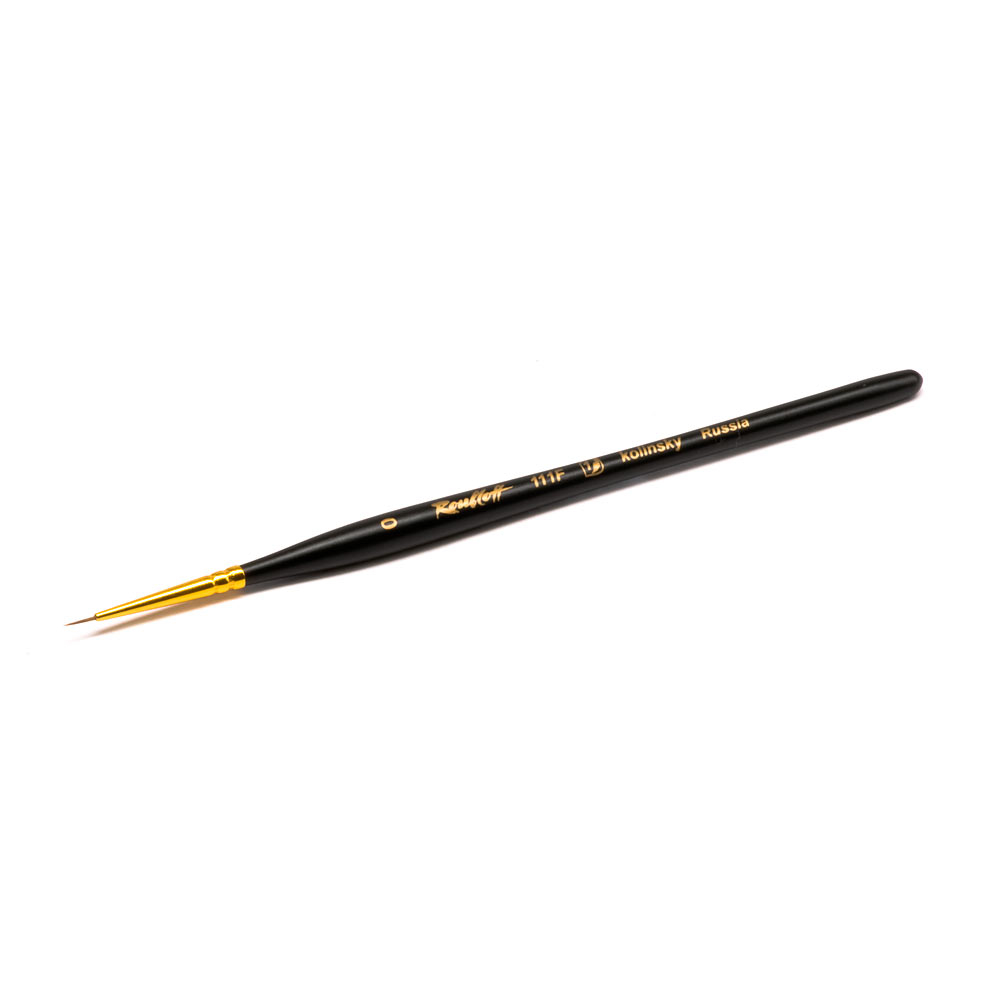 111F-0 / ЖК1-00,8FЖ  кисти  Кисть Roubloff колонок круглая укороченная 0 серии 111F
