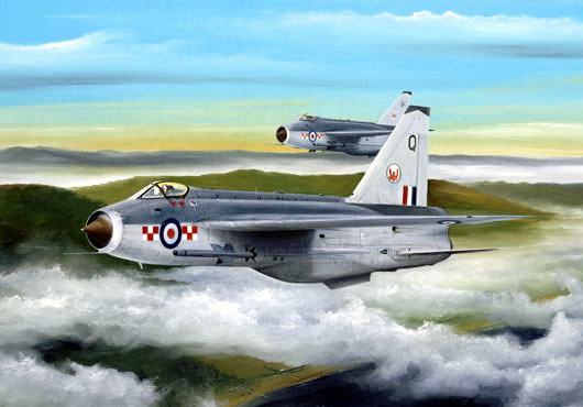 01635  авиация  BAC Lightning F Mk.3  (1:72)