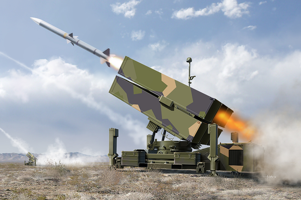 01096  техника и вооружение  NASAMS (Norwegian Advanced Surface-to-Air Missile System)  (1:35)