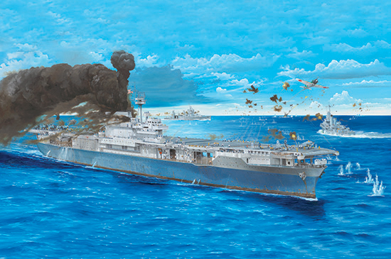 03711  флот  USS Yorktown CV-5  (1:200)