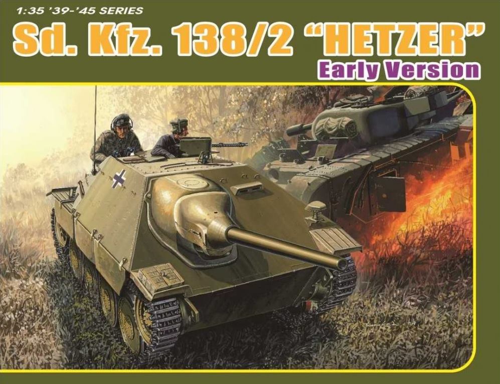 6708  техника и вооружение  Jagdpanzer 38 (t) "Hetzer" early early Production 07-11/44  (1:35)