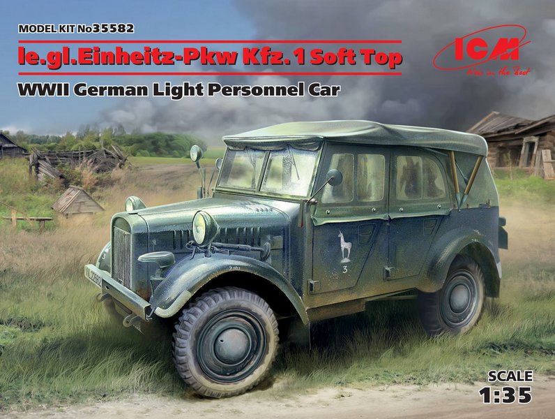 35582  техника и вооружение  WWII German Light Personnel Car (1:35)
