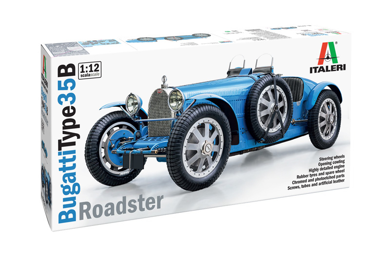 4713  автомобили и мотоциклы  Bugatti Type 35B Roadster  (1:12)