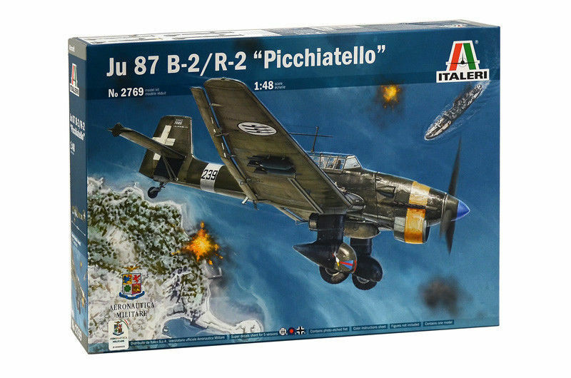 2769  авиация  JU 87 B-2/R-2 "PICCHIATELLO"  (1:48)