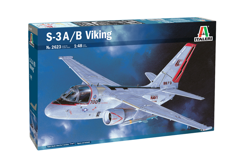 2623  авиация  Lockheed S-3 Viking  (1:48)