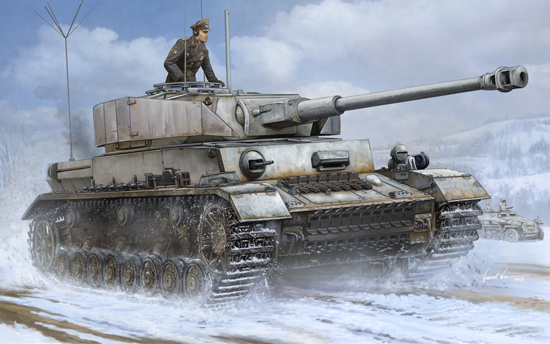 00922  техника и вооружение  German Pz.Beob.Wg. IV Ausf.J Medium Tank  (1:16)