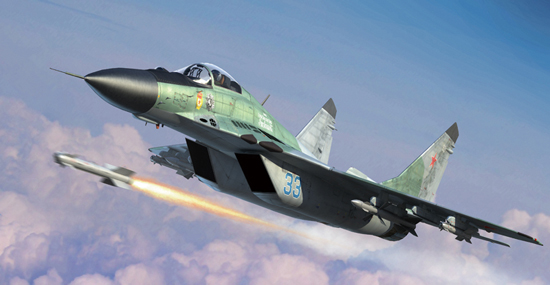 01675  авиация  M&G-29С Fulcrum (izdeliye 9.13)  (1:72)
