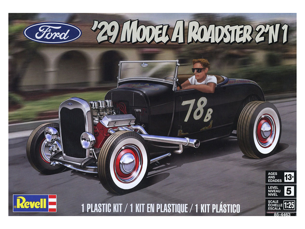 14463  автомобили и мотоциклы  1929 Model A Roadster  (1:25)