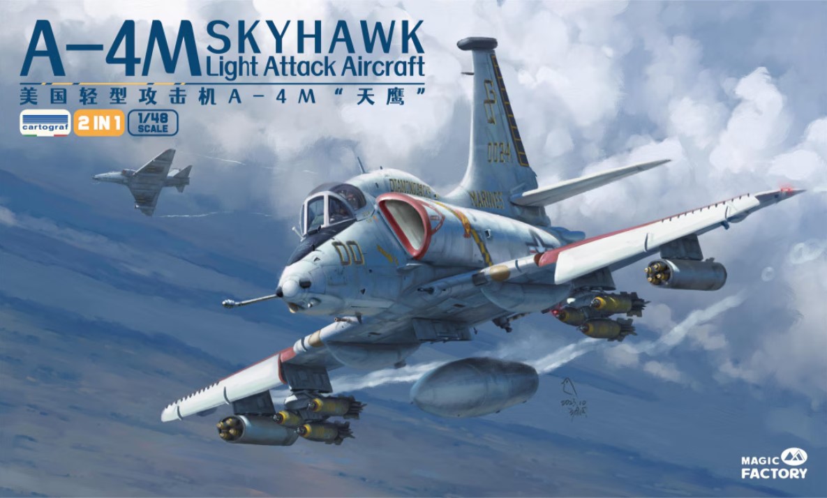 5002  авиация  A-4M Skyhawk Light Attack Aircraft  (1:48)