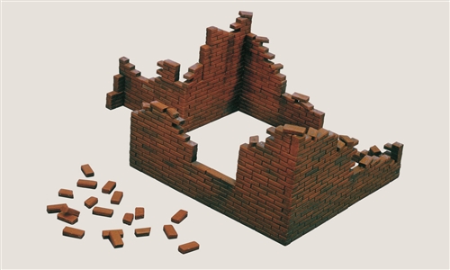 0405  наборы для диорам  BRICK WALLS (1:35)