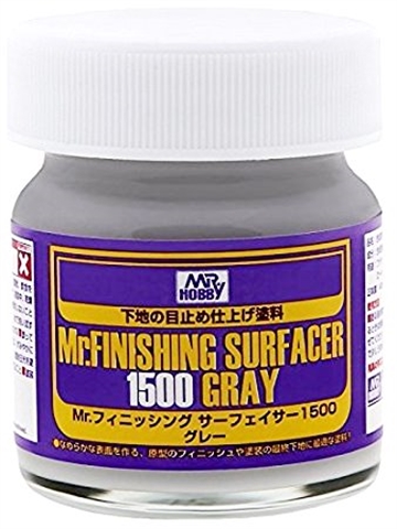 SF-289  грунтовка MR.FINISHING SURFACER 1500  GRAY 40мл