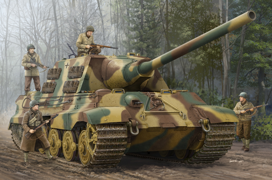 00923  техника и вооружение  САУ  Sd.Kfz. 186 Jagdtiger  (1:16)