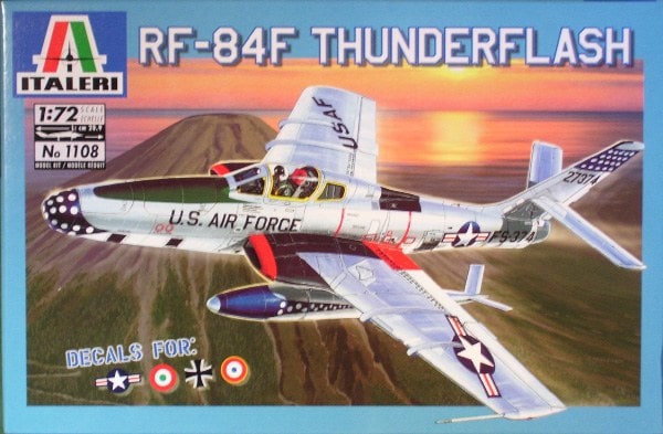 1108  авиация  RF-84F Thunderflash  (1:72)